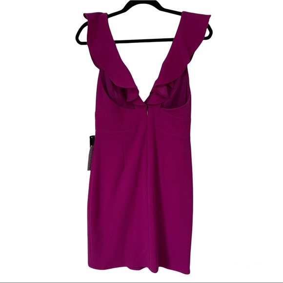 NWT Jump Apparel from Nordstrom Magenta Flirty Dress - Picture 4 of 9